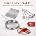 Pure Titanium Standard Bundle Pro + FREE LIDS