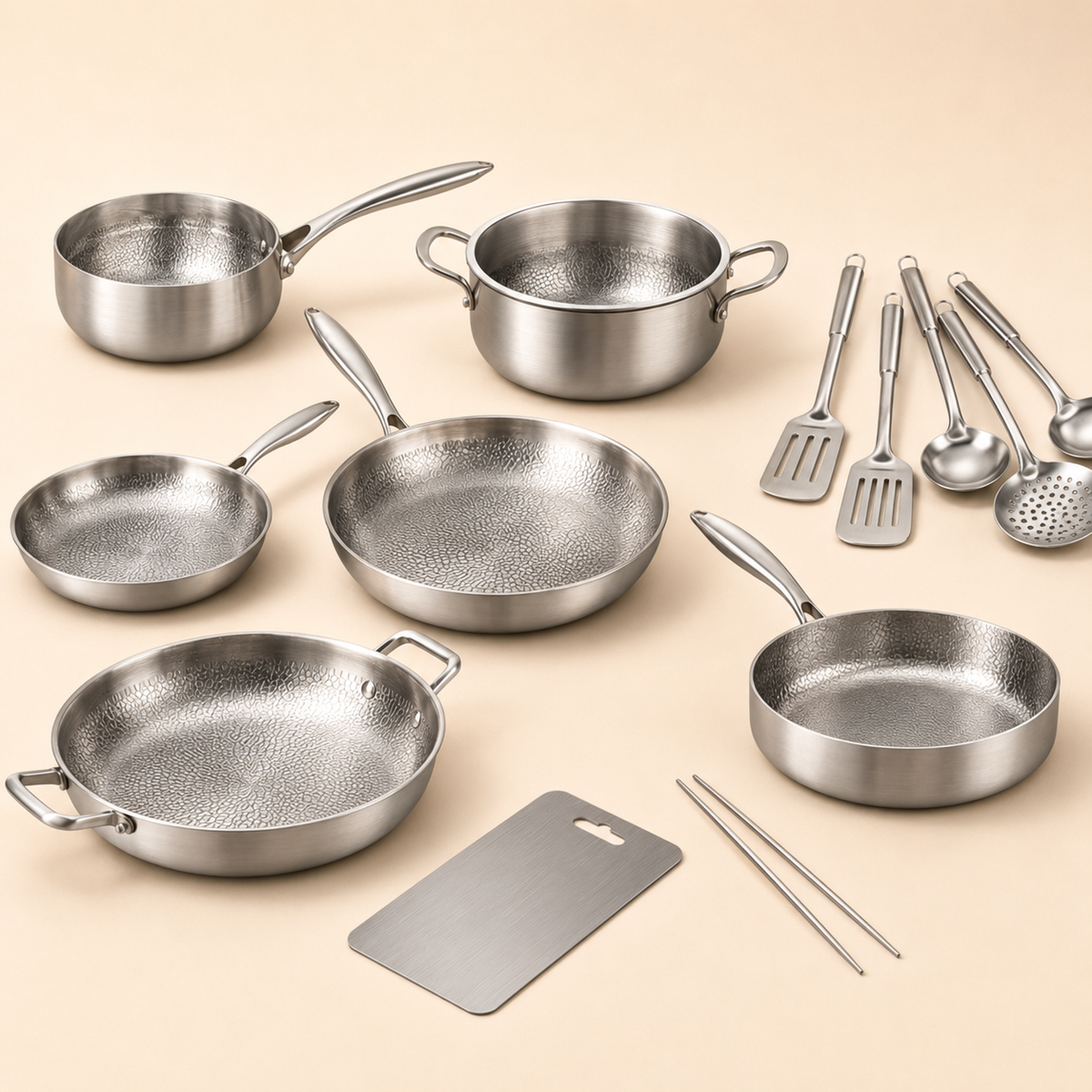 Titanium Signature Set + Free Lids