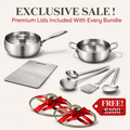 Pure Titanium Chef’s Bundle + FREE LIDS