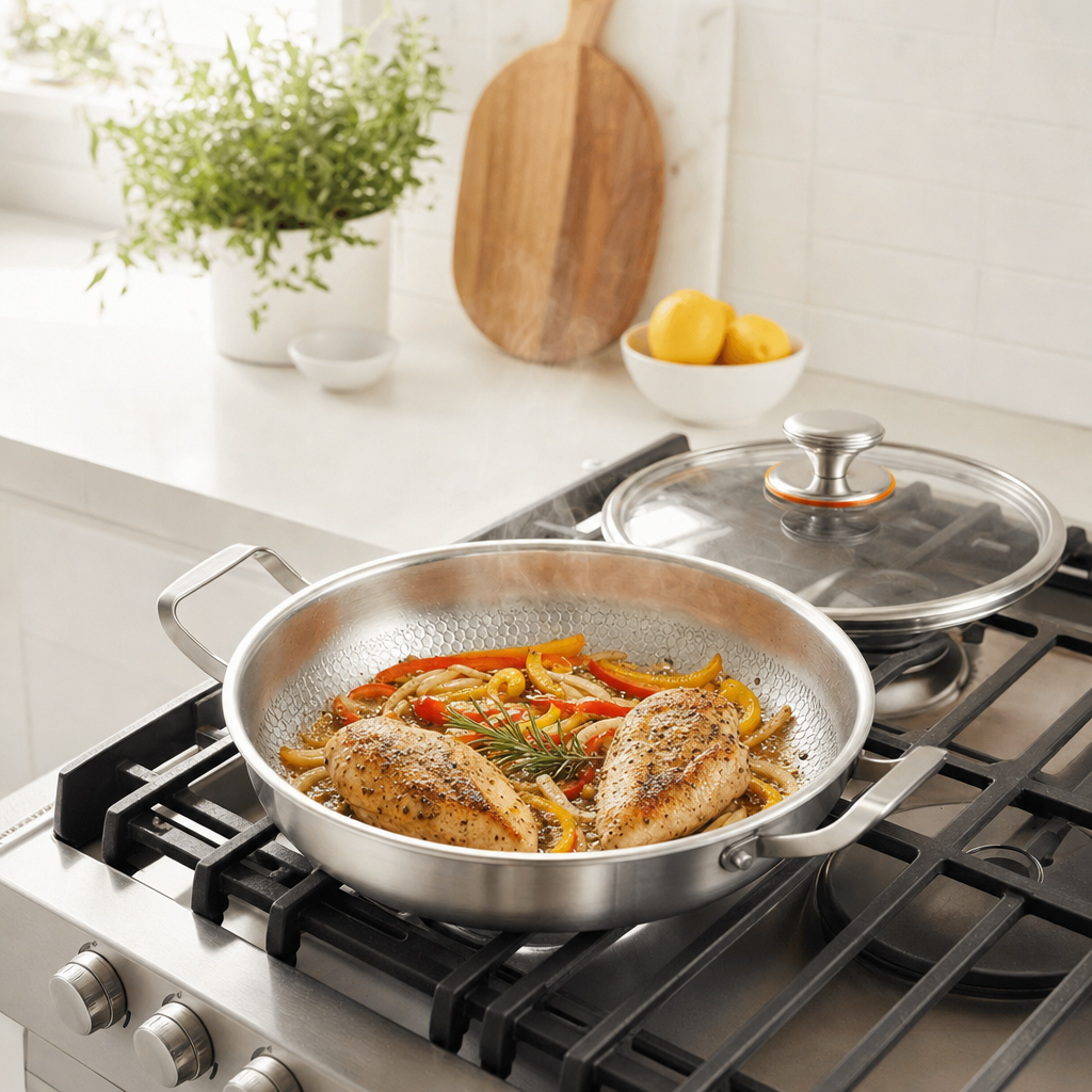 Titanium Two-Handled Sauté Pan