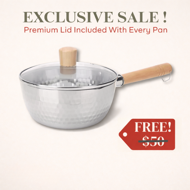 Titanium Pot Pan + FREE LID