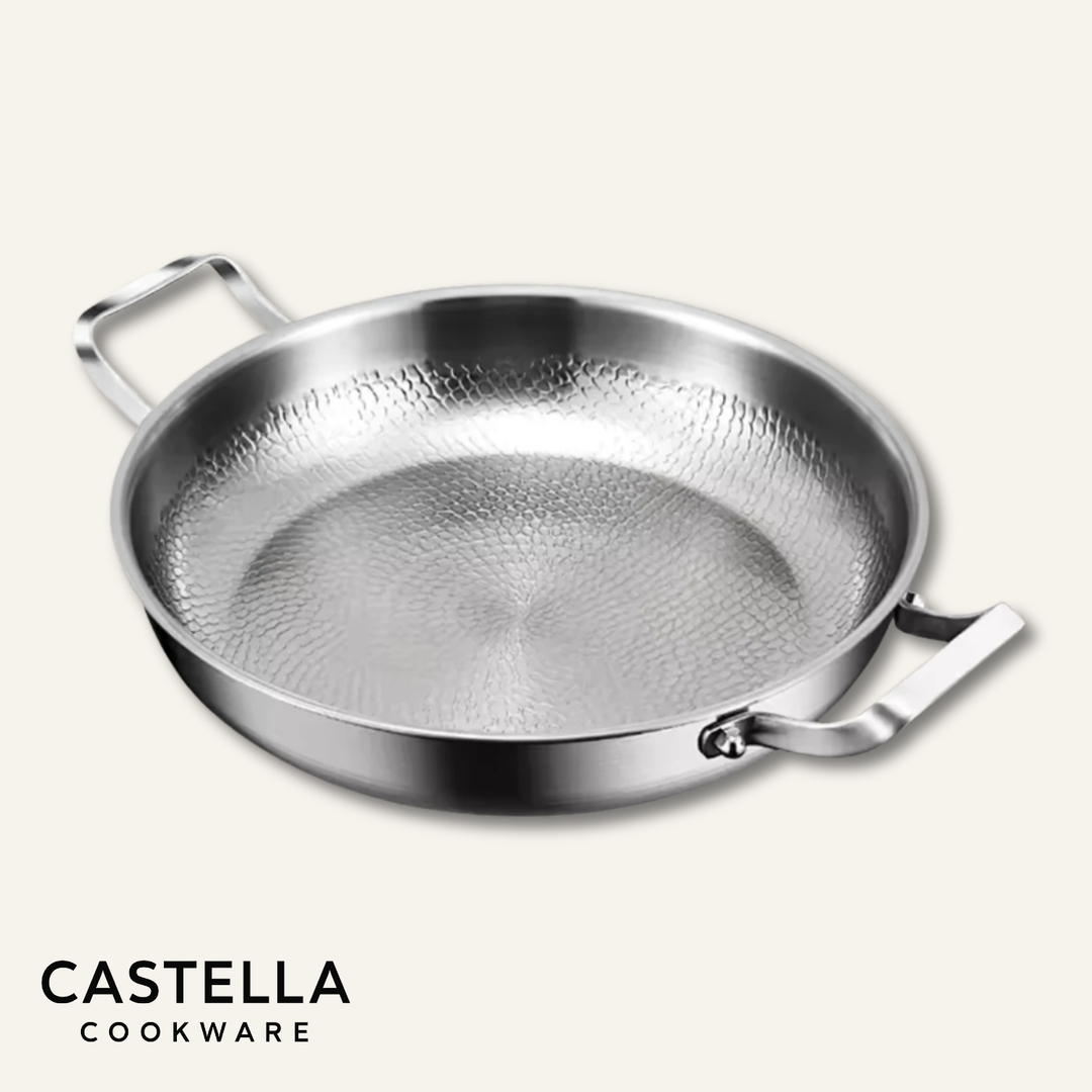 Pure Titanium 4 Pans + Utensils Set + FREE LIDS