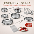 Pure Titanium Full Kitchen Set + FREE LIDS