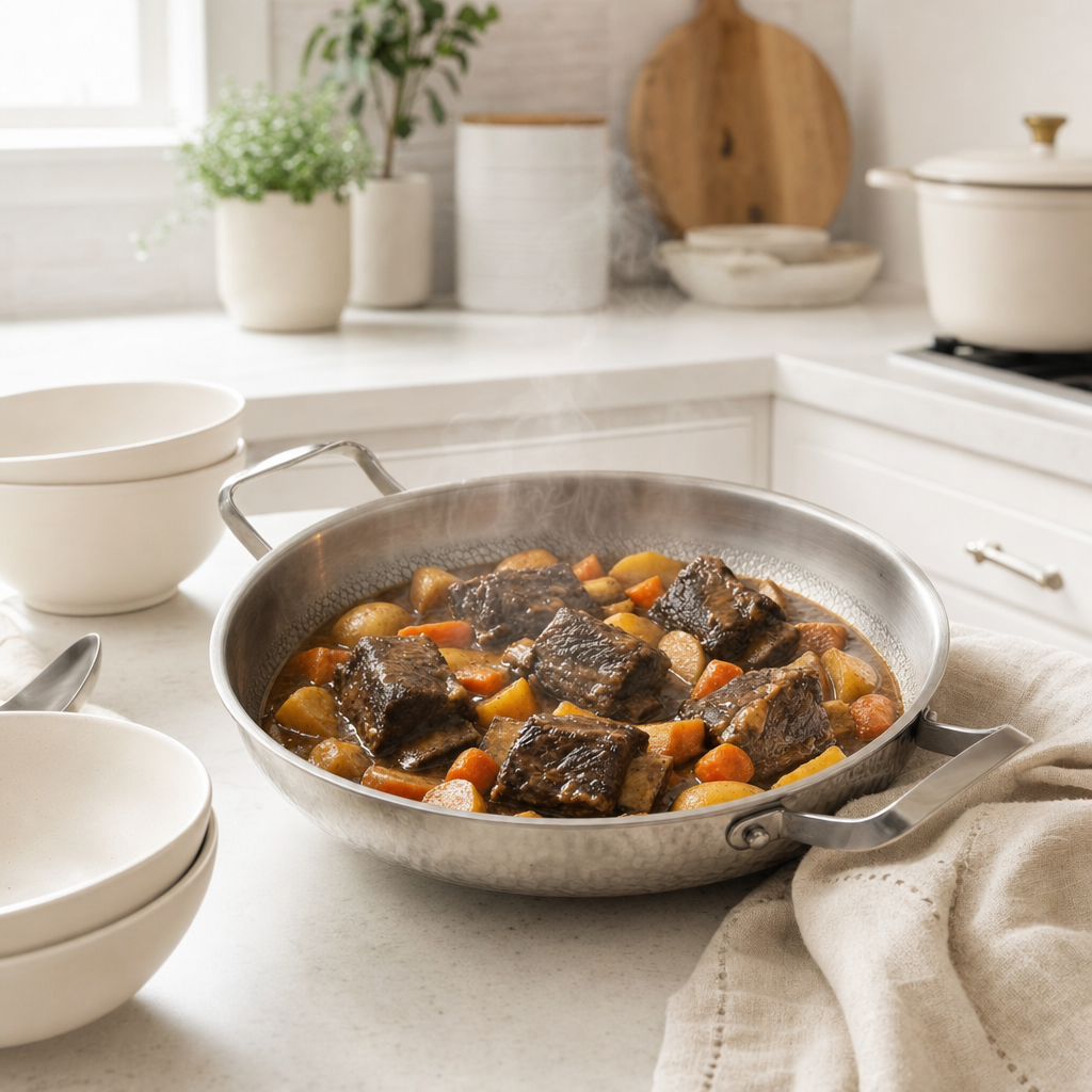 Titanium Two-Handled Sauté Pan