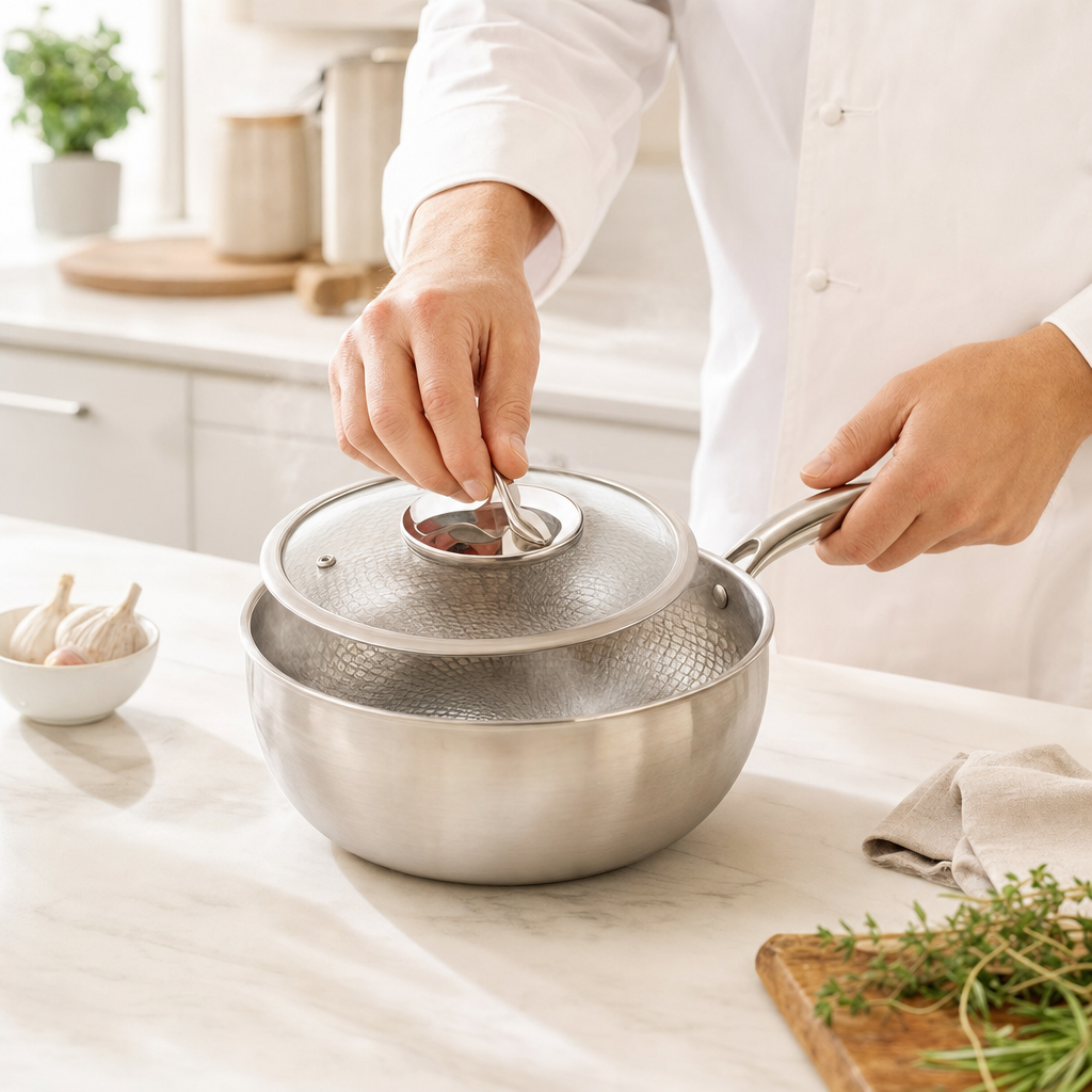 Titanium Pot Pan Pro + Free Lid