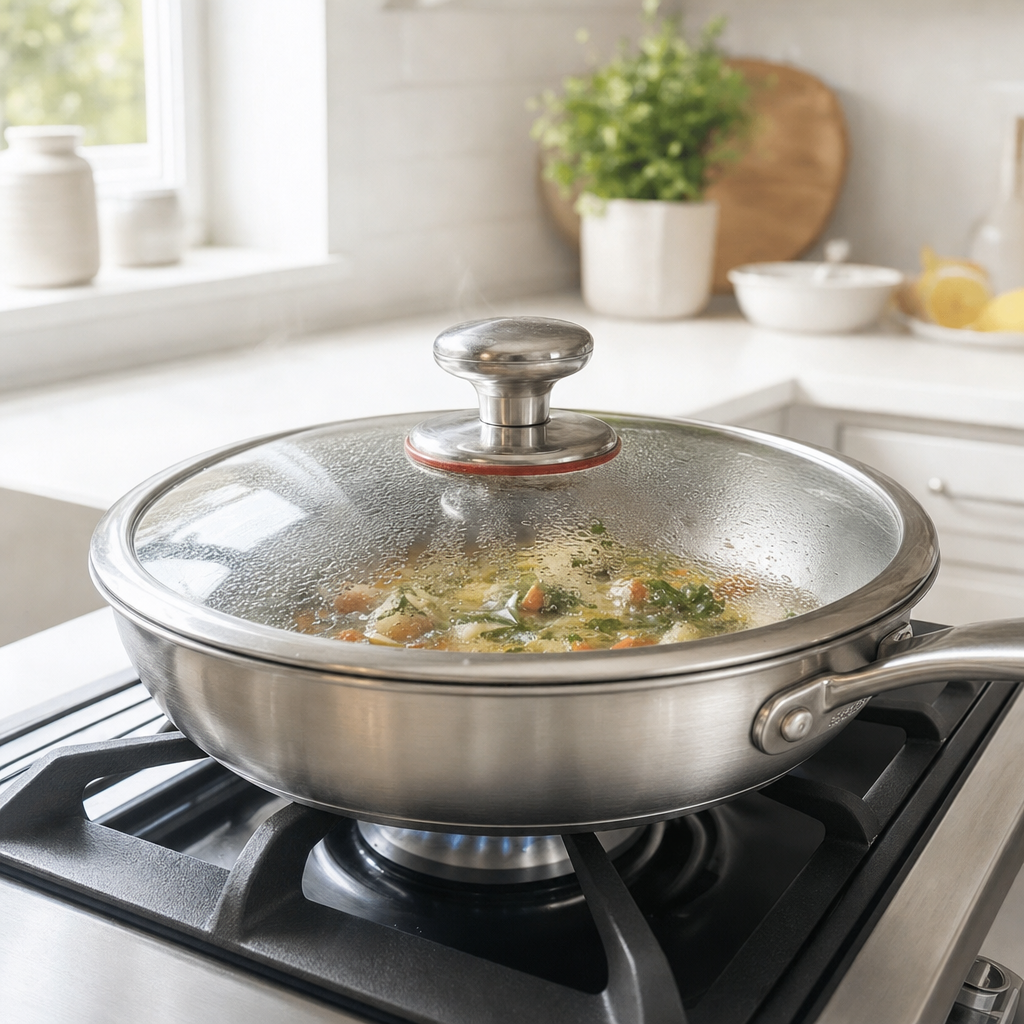 Titanium Cook & Cut Bundle + Free Lid