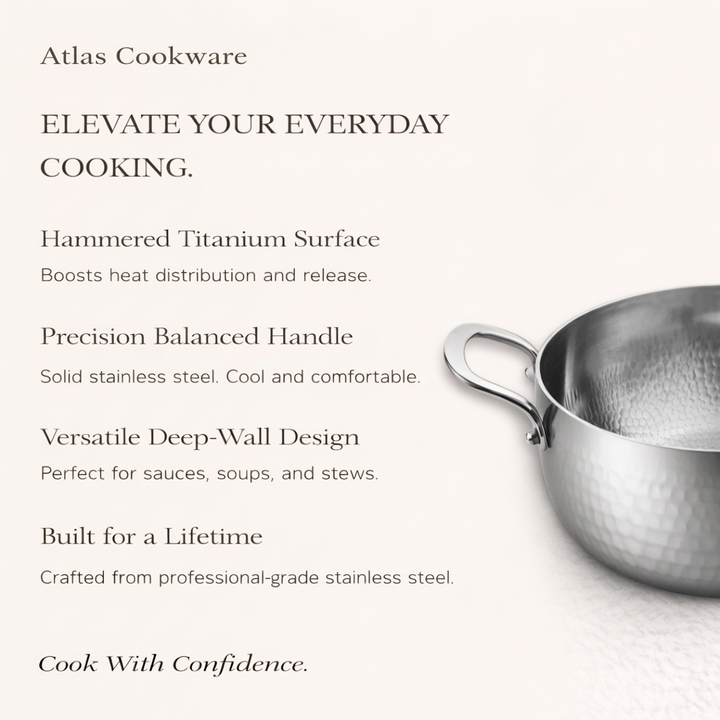 Pure Titanium Chef’s Bundle + FREE LIDS