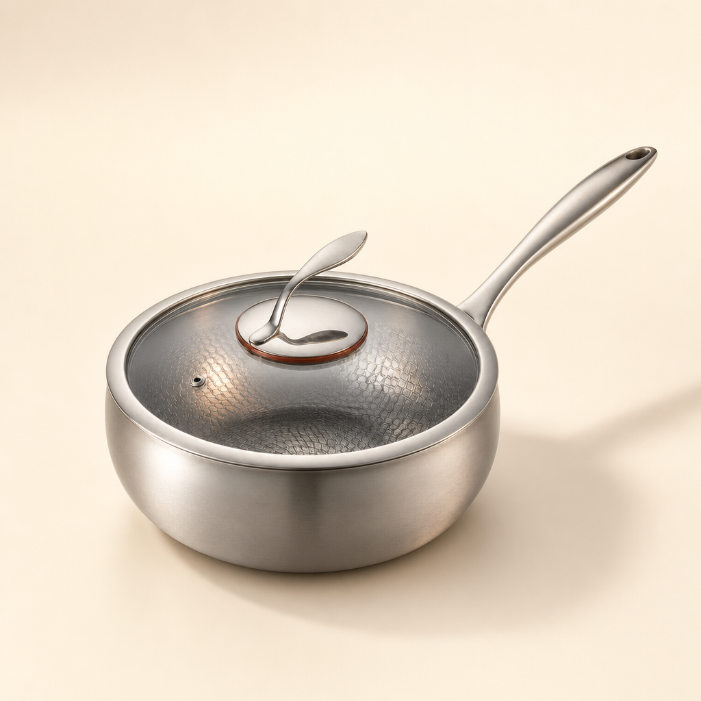 Titanium Pot Pan Pro + Free Lid